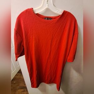 Primark, Women's, Dress, Short-sleeved, Size 4, Color Red Blue